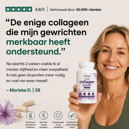 Multi Collageen Peptides complex Gewrichten